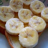 簡単☆バナナトースト